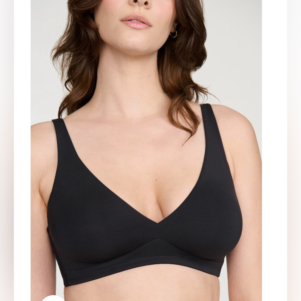 Cuup the wireless plunge size xs band bra